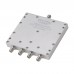 0.95-2.15GHz One to Four RF Coaxial Power Splitter GPS/GNSS Satellite Signal Distributor with SMA Female Connector