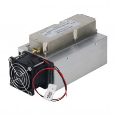STF10M1000M-25 RF Power Amplifier 10-1000MHz 25W-30W Wideband RF Amplifier with Radiator and Cooling Fan