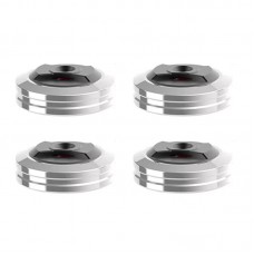 Audio Bastion 4PCS X-PAD REF Carbon Fiber Speaker Spike Pads 50mm/2" Speaker Spike Shoes Load Capacity 100KG