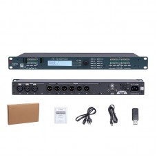3.6SP 110V/220V 3 Inputs and 6 Outputs Audio Processor Stage Performance Audio Effector for DriveRack
