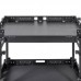 2-Tier Foldable Camera Cart Production Cart w/ 300KG Load Capacity for Film Video & Photo Production