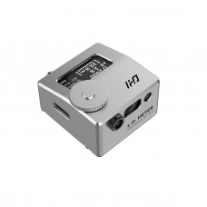 L.D. METER Pro Silver Light Meter 164FT Distance Meter w/ Laser Position Indicator 7° Light Metering