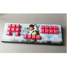 8-Direction Arcade Controller Hitbox-Style Arcade Stick (2 Sets of Assist: 2 Characters 4 Macros)