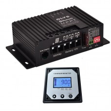 OLYS MPPT5025A-DUO-BT 25A Bluetooth Solar Charge Controller + MT-4-BT Charge Monitor for RVs