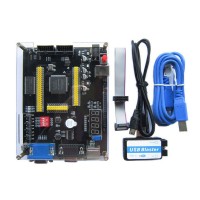 USB Blaster Programmer with FPGA Development Board (EP4CE6 E22C8N) and Cables for Programming