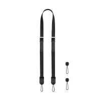 CHI Air Series Camera Shoulder Strap w/ 19mm Width and 95KG Load Capacity (Black & for Alcantara)