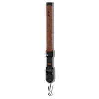 CHI Levo Adjustable Camera Wrist Strap (Coffee Brown) with 82-110KG Load Capacity & Quick Release