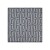 CHI 50cmx50cm/19.7"x19.7" Hook and Loop Fabric Magic Cloth Wrap (Black and White Geometric Pattern)