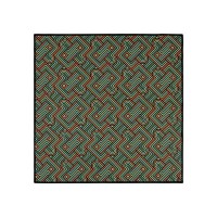 CHI 50cmx50cm/19.7"x19.7" Hook and Loop Fabric (Vintage Ethnic Style) for Mirrorless and DSLR Lenses
