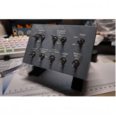 SimPlayer 737 Exterior Lights Panel Peripheral for Boeing PMDG iFly Zibo Microsoft Flight Simulator
