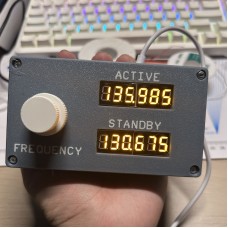 SimPlayer Flight Radio Panel Universal Radio Tuning Panel for Microsoft Flight Simulator X-Plane 12