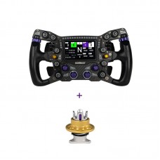 Conspit MAX 01 300mm/11.8" Steering Wheel Sim Racing Wheel with 4" Touch Screen + CDP Quick Release