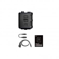 FCS V60 PTT Adapter (Black with Cable for Hytera PD780 PD980) for 2 Walkie Talkies Tactical Headset