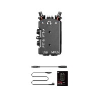 FCS DUAL PTT MK II Dual-Channel PTT (Black & Standard Configuration) Made from CNC-Machined Metal