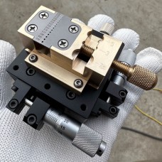 40*40mm Multifunctional Copper Crossing Slide Table High Precision Repair Fixture for Watch/Clock Maintenance and Repair