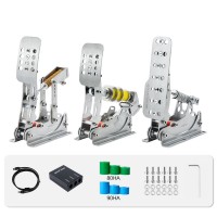 UT-P3 (Throttle+Brake+Clutch) PC Racing Game Simulator Pedals for Logitech G27/G29 Thrustmaster T300RS/GTT500
