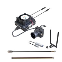 RunCam WiFiLink2 HD FPV VTX Set 120FPS Based on OpenIPC Support Audio and Video Recording Compatible with MSPOSD/MAVLink