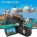 HDV8162 Plus 18X Digital Zoom FOV65 Outdoor Auto-focusing HDV Camera 48MP with 3-inch TFT LCD Screen