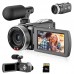 HDV900 Pro 4K/48MP/60FPS 18X Digital Zoom Camcorder F2.0 FOV60 Digital HDV Camera with 3-inch IPS Screen