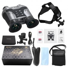 VRNV303 Naked Eye 3D VR Head-mounted Binocular Night Vision Device F1.3 6X Digital Zoom Binocular Support Manual Focusing
