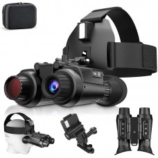 NV8310 Naked-eye 3D Head-mounted Binocular Portable Night Vision Device Built-in Dual 1.4-inch 390x390 TFT Inner Screen
