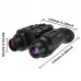 NV8310 Naked-eye 3D Head-mounted Binocular Portable Night Vision Device Built-in Dual 1.4-inch 390x390 TFT Inner Screen
