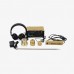 F999E Portable Leakage Detector 4-Level Adjustable for Water Pipes/Heating Pipes/Fire Hoses Leakage Detection