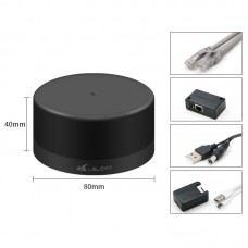 WHEELTEC LSLIDAR M10P 30m IP65 Lidar Sensor + Ethernet Adapter Module + Serial Port Adapter Module