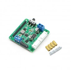 D153C TB6612 2-Channel DC Motor Driver Module with Voltage Regulator and Pre-soldered Pin Headers