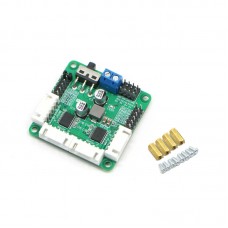 D24A TB6612 4-Channel DC Motor Driver Module with Voltage Regulator and Pre-soldered Pin Headers