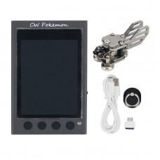 HamGeek Stainless Steel CW Morse Key with Magnetic Base (Trade Edition) + HAMCUBE Mini CW Trainer