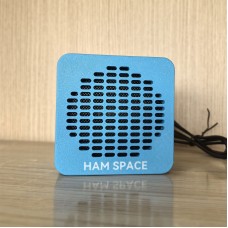 HAM SPACE Blue MS-01 Shortwave Radio Speaker 3W 8ohms with 1/4 Interface for Vehicle Radio Station