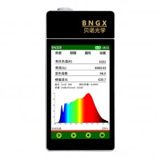 BN320 380-780nm Handheld LED Spectral Illuminometer CCT/Lux/Ra Testing with 4-inch HD LCD Touch Screen