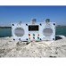 MX712 Dual Speaker High Performance Full Band Stereo Radio TEF6686 Chip Vehicle Radio with Remote Control