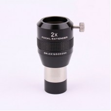 1.25” PM2X Barlow Lens Super Color Correction 2X Focal Extender 4-Piece Structure High Quality Astronomical Accessory