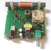 Finished Board 2P3 Radio Medium Wave Transmitter Signal Source AM DIY for Crystal Radio Testing
