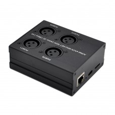 SL04 Super Stage Light Controller DMX512 Built-in 54 Kinds of RGB Effects Support for ARTNET/SACN Protocols
