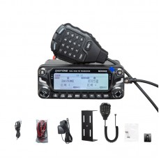 ZASTONE MD9000 Vehicle-mounted Walkie Talkie DMR Digital Analog Modes 50W High Power FM Transceiver APRS Positioning