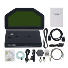 SINCO TECH DO908 Car Race Dash Dashboard Racing Display Gauge LCD Screen Full Sensor Kit 9-16V 