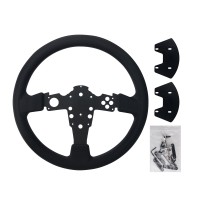 Simplayer 13" SIM Racing Wheel Steering Wheel (Plastic surface) Replacement for Thrustmaster TGT