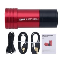 ZWO ASI174MM Mini Guide Astronomy Camera 1/1.2” USB2.0 Type-C Port for Planetary Imaging and Guiding