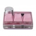 SayoDevice Pink 3-Key O3C OSU Rapid Trigger Custom Keyboard Hall Magnetic Axis Gaming Keyboard with 0.96-inch IPS Screen