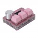 SayoDevice Pink 3-Key O3C OSU Rapid Trigger Custom Keyboard Hall Magnetic Axis Gaming Keyboard with 0.96-inch IPS Screen