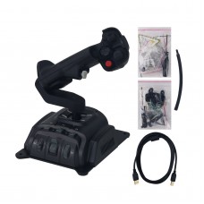 VKBSIM GNE OT SCG Prem-Left Flight Joystick Gladiator NXT EVO Omni Throttle Joystick for Games