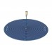 Left-handed Circular Polarization 15CM 120MHz-6GHz UWB Antenna Archimedes Spiral Antenna with SMA Male Connector