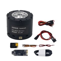 DM-J4310-2EC V1.1 3NM Servo Motor (24V) + USB to CAN Module + Power Adapter Board + Two-ended Cable