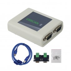 USBCAN II Industrial High Speed Dual Channel CAN Debugger 8500f/s Support CAN Repeat Offline Sending