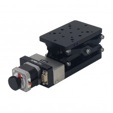 PT-GD401 Electric Lifting Platform Z-axis Motorized Lab Jack Sliding Rail 60mm Travel for Laboratory Equipment