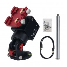 JUWEI-17 Harmonic Equatorial Mount Telescope Equatorial Mount (Black with Wide Dovetail Groove)