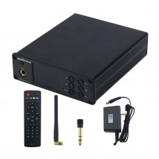 Semibreve Black NP10 Lossless Audio Decoder Headphone Amplifier 2-IN-1 2xES9038Q2M Bluetooth5.4 for QCC3084